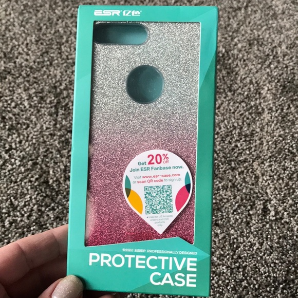 Accessories Nib Pink Ombr Sparkle Phone Case Poshmark